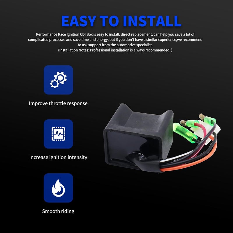 OXCANO Performance Racing Ignition CDI Box Replacement for Polaris Scrambler Sportsman Predator 50cc 90cc 100cc 110cc 2 Stroke - Image 4